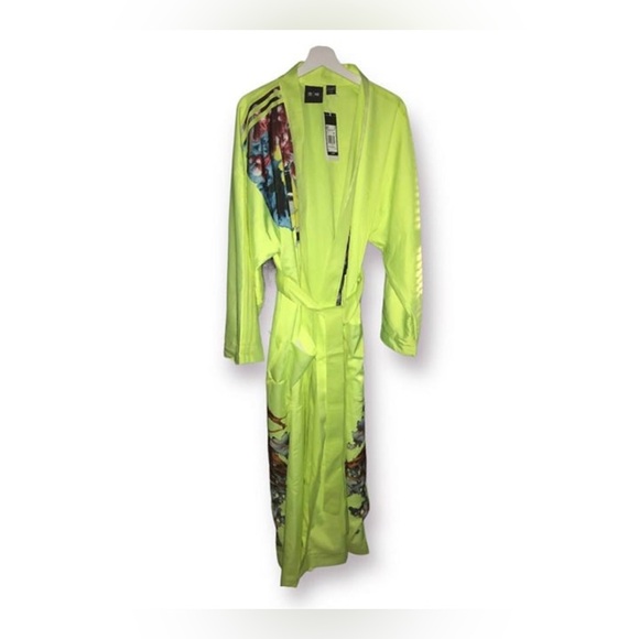 Adidas x Ivy Park UNISEX Satin Robe size Medium NWT - Picture 3 of 11